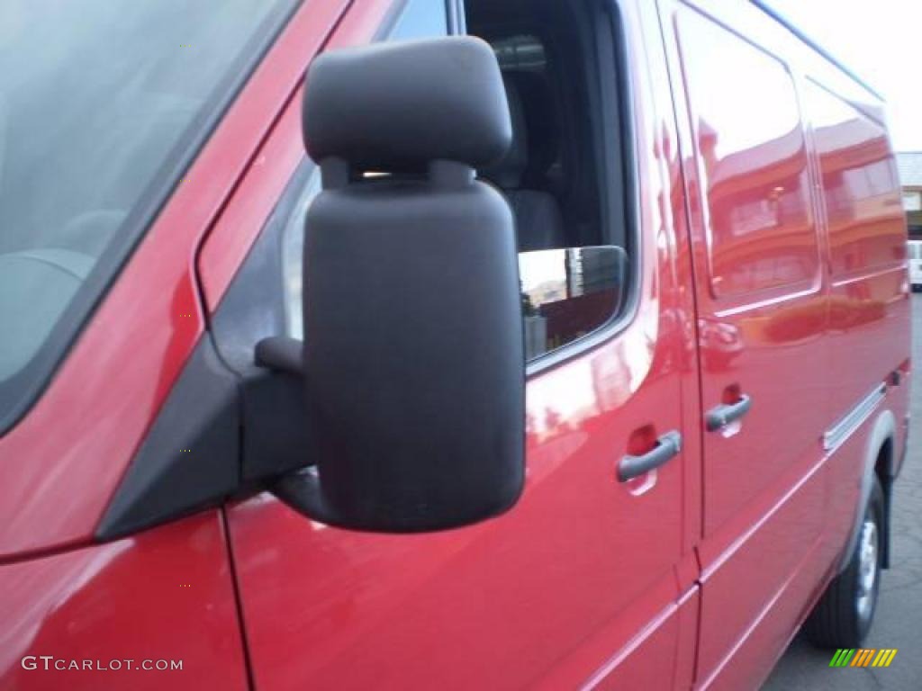2003 Sprinter Van 2500 High Roof Cargo - Piedmont Red / Gray photo #15