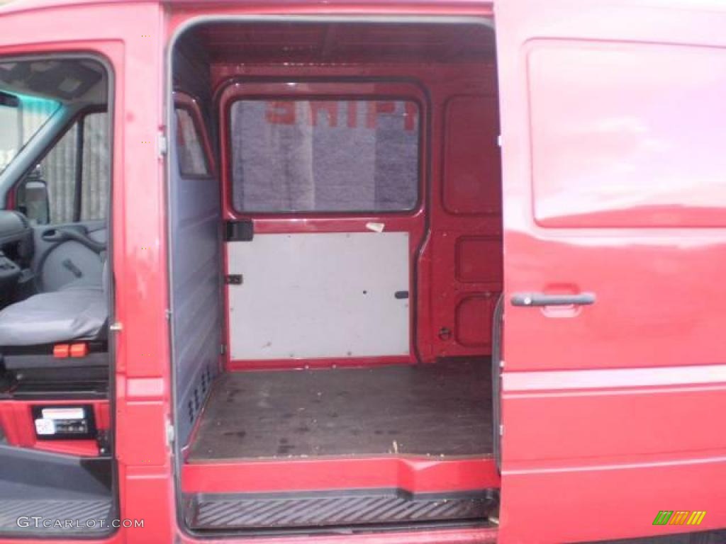 2003 Sprinter Van 2500 High Roof Cargo - Piedmont Red / Gray photo #25