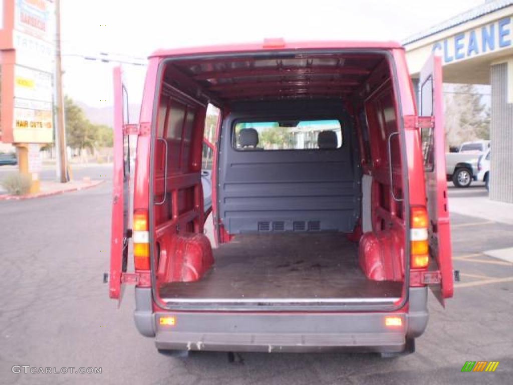 2003 Sprinter Van 2500 High Roof Cargo - Piedmont Red / Gray photo #27
