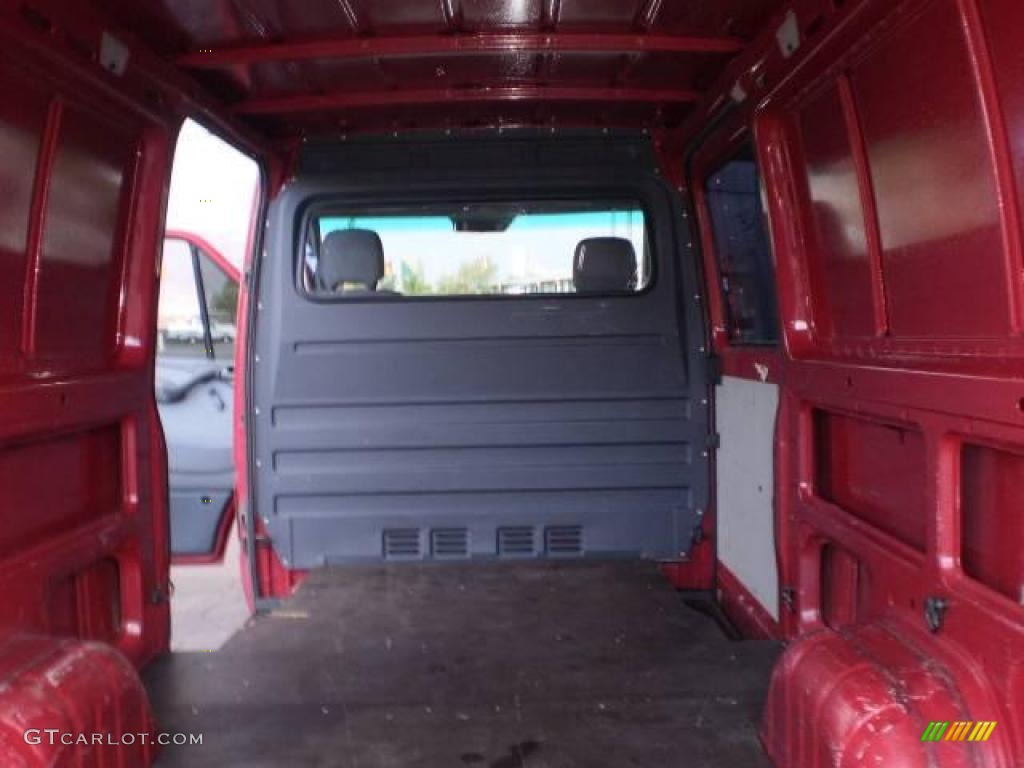 2003 Sprinter Van 2500 High Roof Cargo - Piedmont Red / Gray photo #30