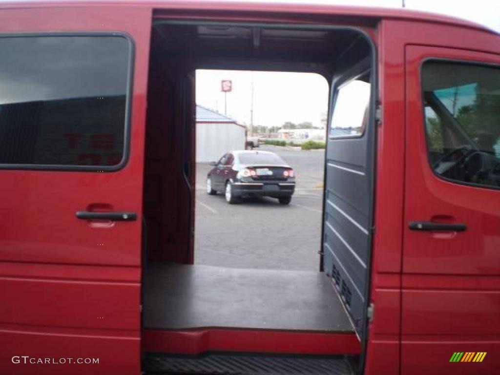 2003 Sprinter Van 2500 High Roof Cargo - Piedmont Red / Gray photo #31