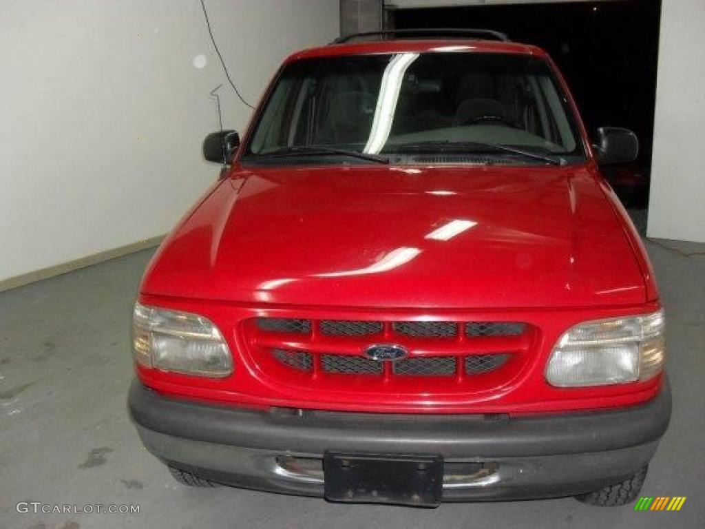 1998 Explorer XL - Vermillion Red / Medium Graphite photo #11