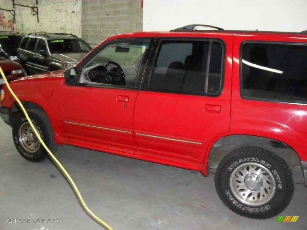 1998 Explorer XL - Vermillion Red / Medium Graphite photo #13