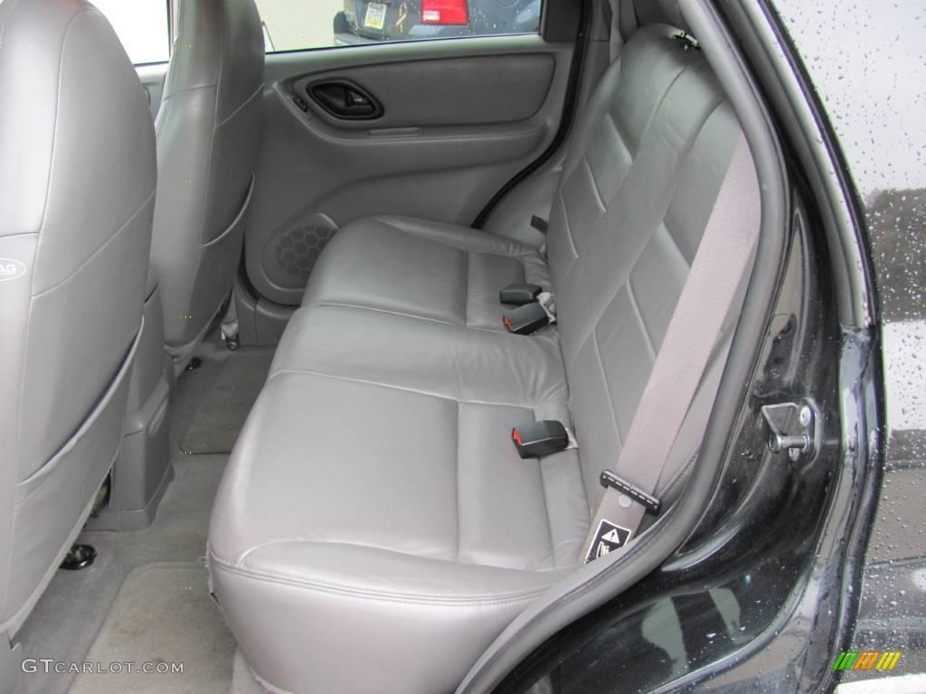 2001 Escape XLT V6 4WD - Black / Medium Graphite Grey photo #11