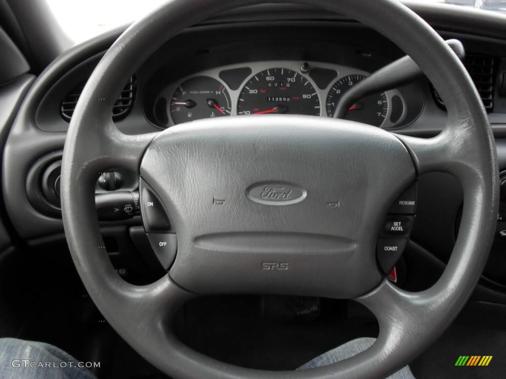 1999 Taurus SE - Deep Navy Blue Metallic / Medium Graphite photo #18