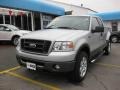 2007 Silver Metallic Ford F150 FX4 SuperCab 4x4  photo #3