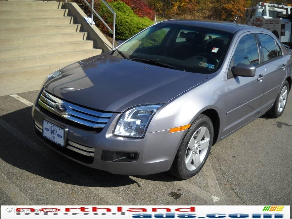 2007 Fusion SE V6 AWD - Tungsten Grey Metallic / Charcoal Black photo #2