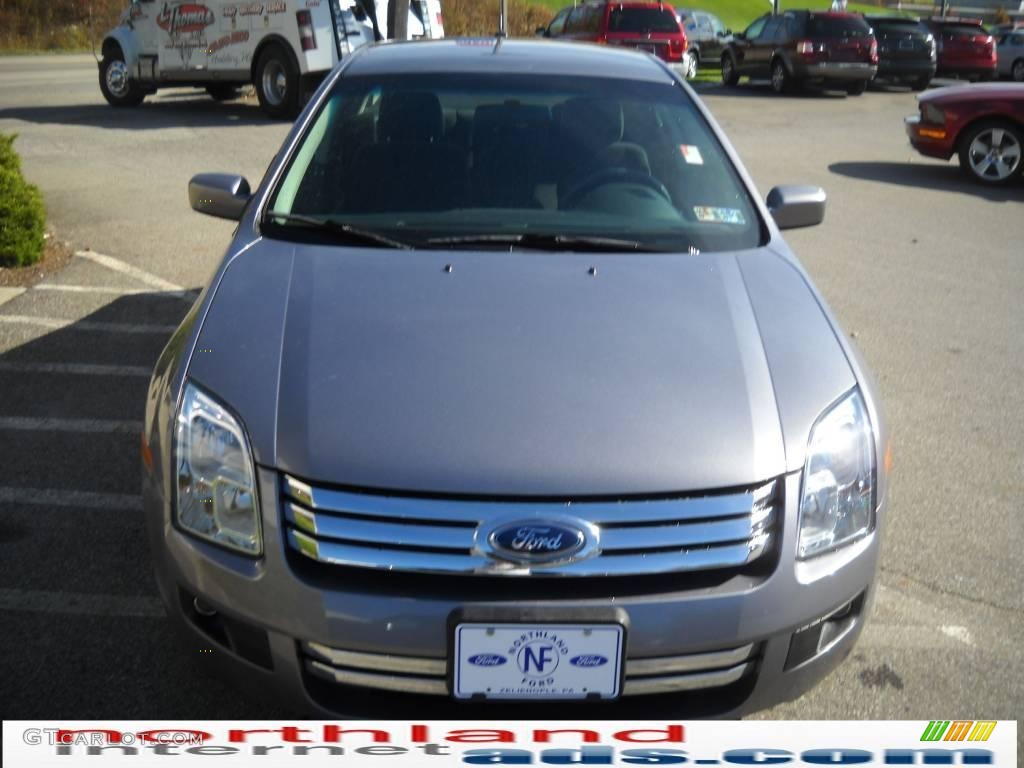 2007 Fusion SE V6 AWD - Tungsten Grey Metallic / Charcoal Black photo #3