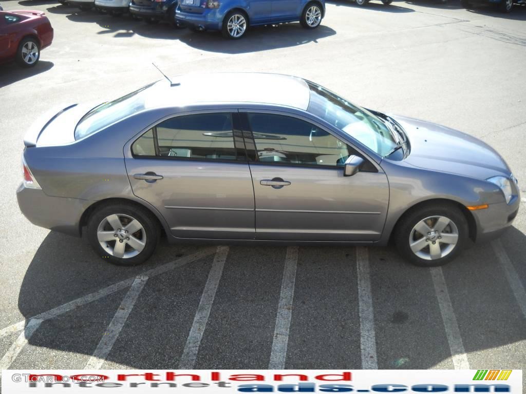 2007 Fusion SE V6 AWD - Tungsten Grey Metallic / Charcoal Black photo #5