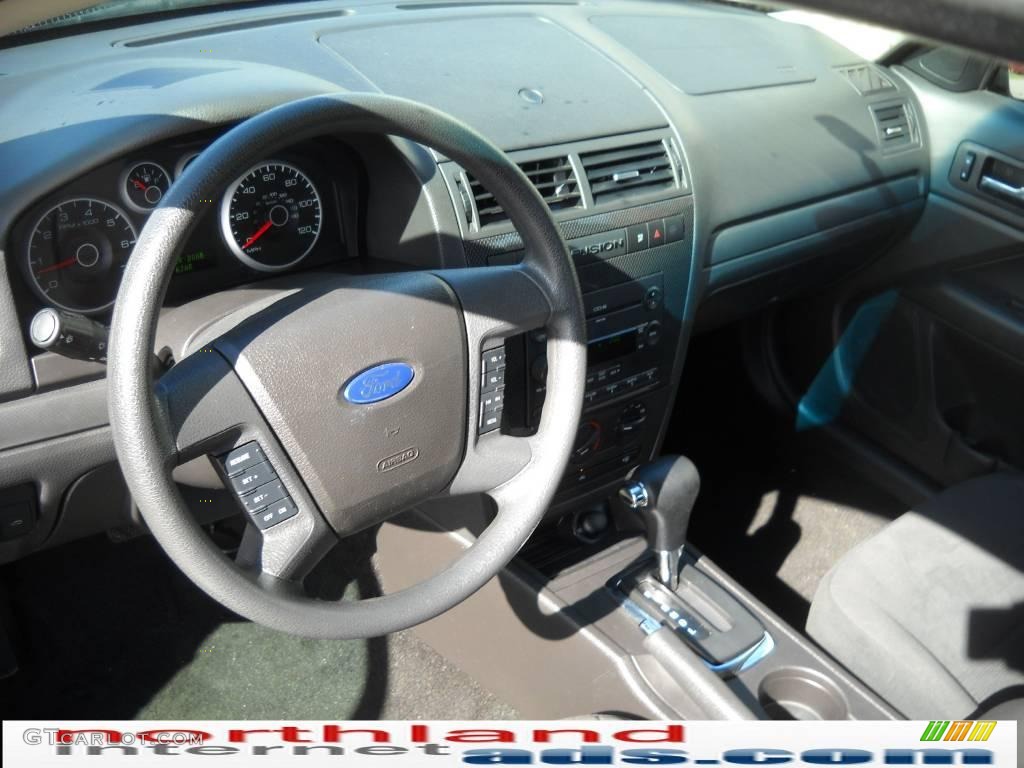 2007 Fusion SE V6 AWD - Tungsten Grey Metallic / Charcoal Black photo #10