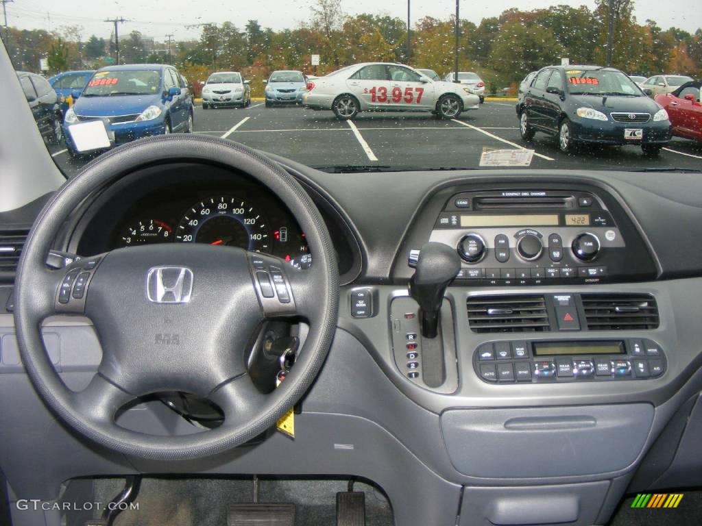 2007 Odyssey EX - Midnight Blue Pearl / Gray photo #8