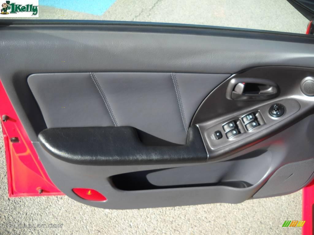 2001 Elantra GT - Cardinal Red / Gray photo #7