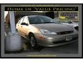 Fort Knox Gold Metallic 2000 Ford Focus LX Sedan