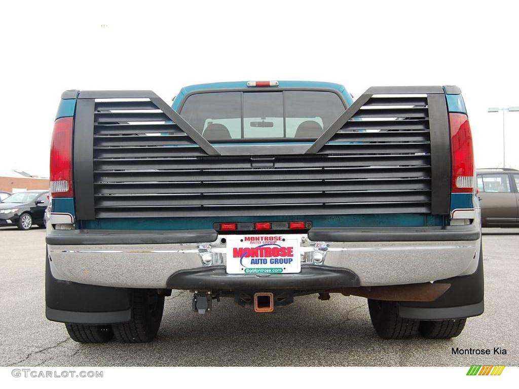 2000 F350 Super Duty XLT Extended Cab 4x4 Dually - Island Blue Metallic / Medium Graphite photo #6