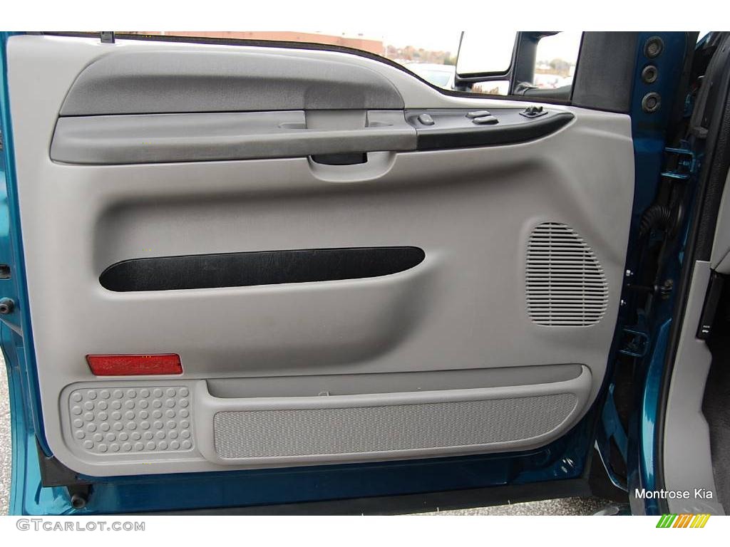 2000 F350 Super Duty XLT Extended Cab 4x4 Dually - Island Blue Metallic / Medium Graphite photo #31