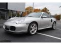 2003 Arctic Silver Metallic Porsche 911 Turbo Coupe  photo #1