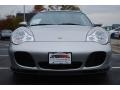 2003 Arctic Silver Metallic Porsche 911 Turbo Coupe  photo #2