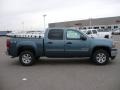 2009 Stealth Gray Metallic GMC Sierra 1500 SLE Crew Cab 4x4  photo #3