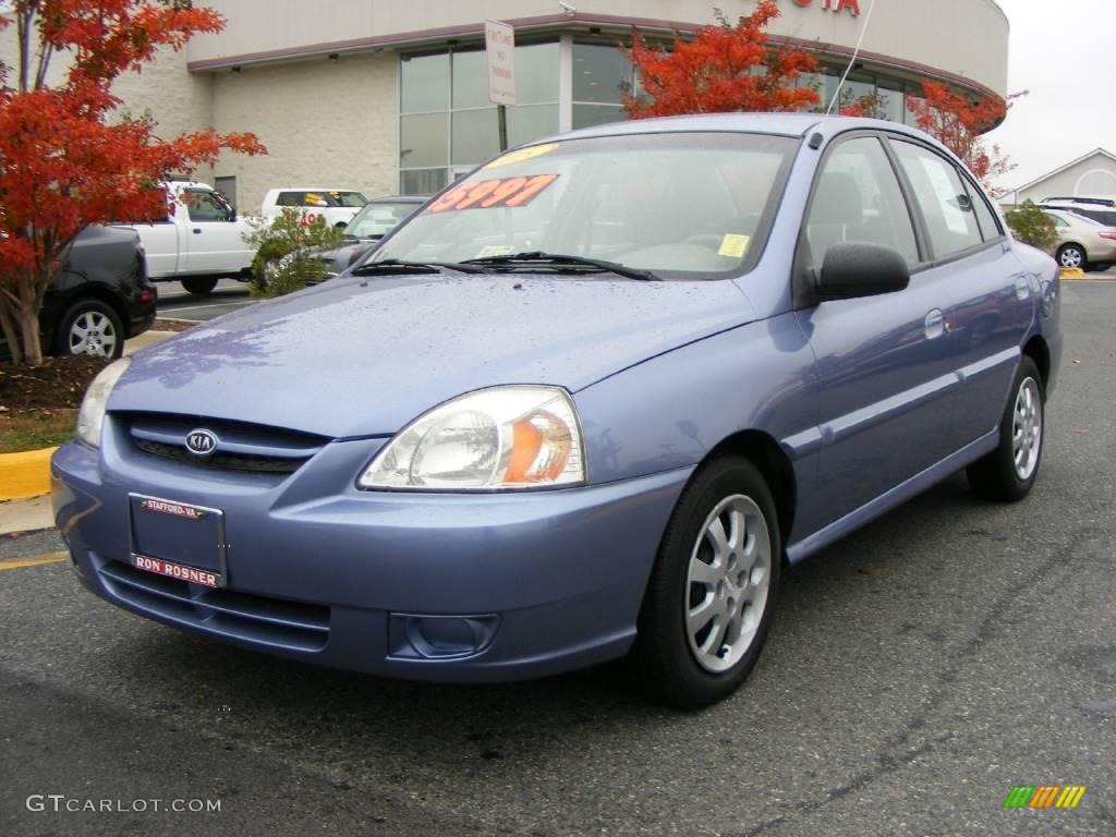 2005 Rio Sedan - Blueberry / Gray photo #1