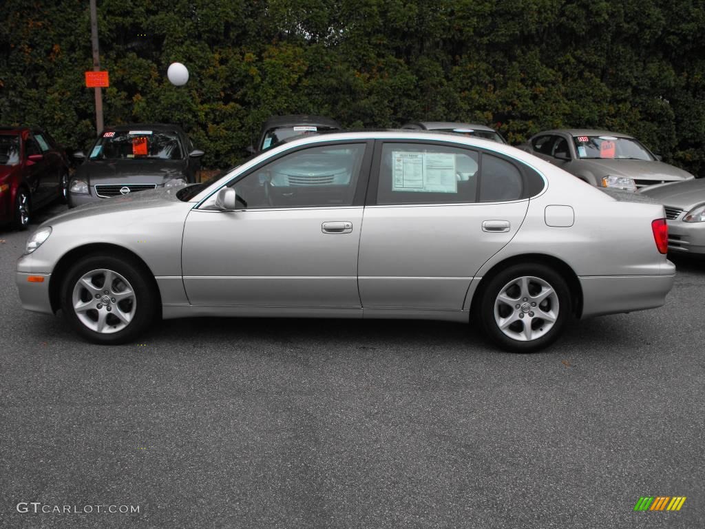 2003 GS 300 - Millennium Silver Metallic / Black photo #8