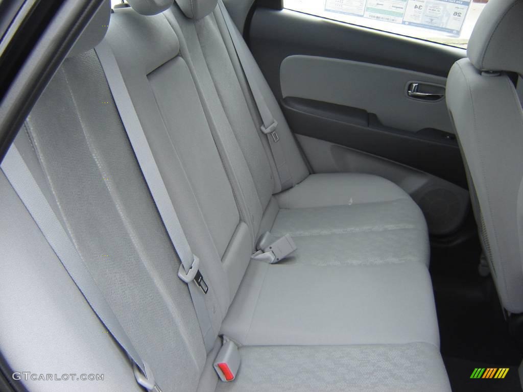 2010 Elantra GLS - Ebony Black / Gray photo #11