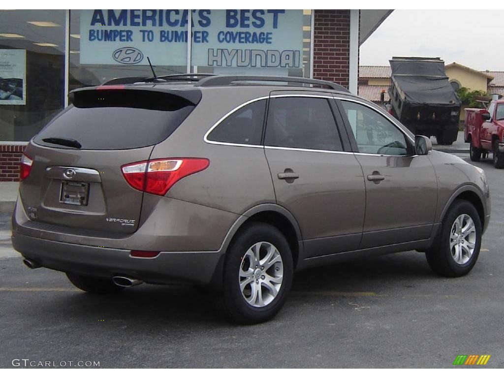 2010 Veracruz GLS AWD - Driftwood Metallic / Beige photo #3