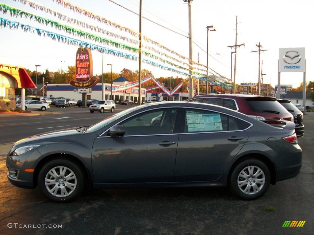 2010 MAZDA6 i Sport Sedan - Comet Gray Mica / Black photo #2