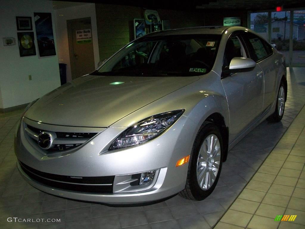 2010 MAZDA6 i Touring Sedan - Brilliant Silver Metallic / Black photo #1