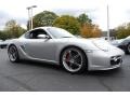 Arctic Silver Metallic - Cayman S Photo No. 3