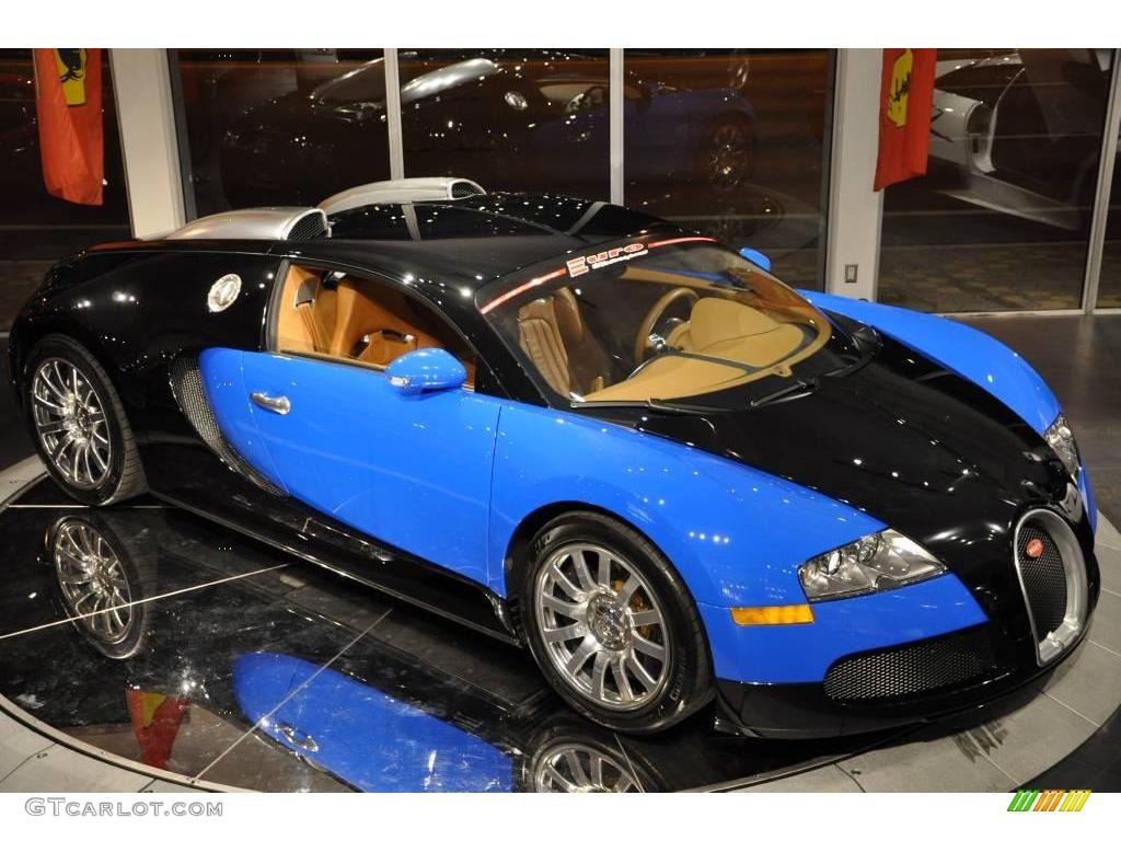 2008 Bugatti Light Blue Black Bugatti Veyron 16 4 20614225