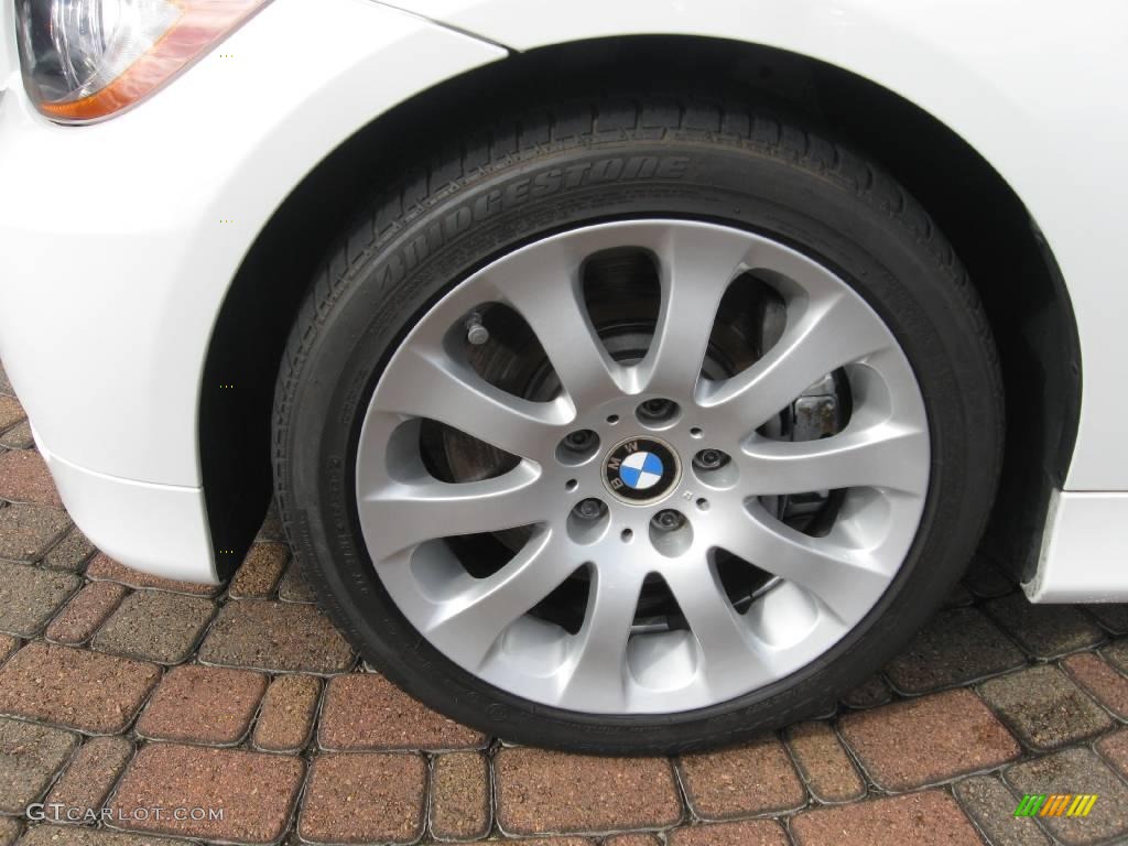 2008 3 Series 335i Sedan - Alpine White / Beige photo #4