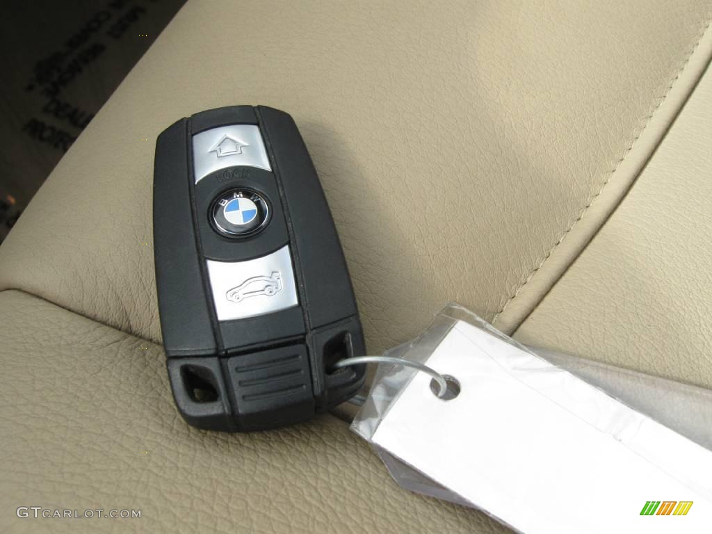 2008 3 Series 335i Sedan - Alpine White / Beige photo #20