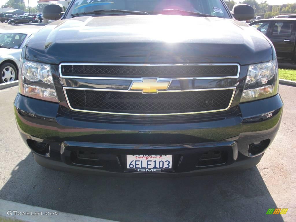 2008 Tahoe LS - Dark Blue Metallic / Light Titanium/Dark Titanium photo #7