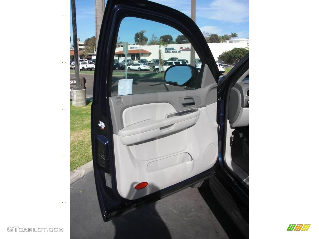 2008 Tahoe LS - Dark Blue Metallic / Light Titanium/Dark Titanium photo #29