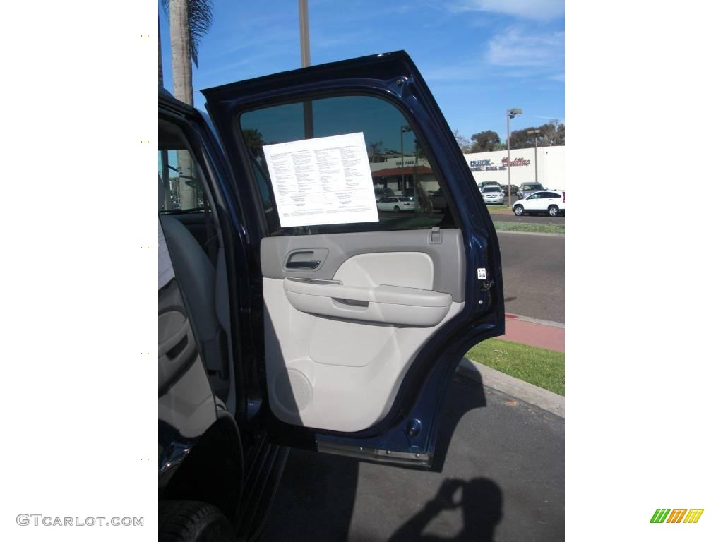 2008 Tahoe LS - Dark Blue Metallic / Light Titanium/Dark Titanium photo #38