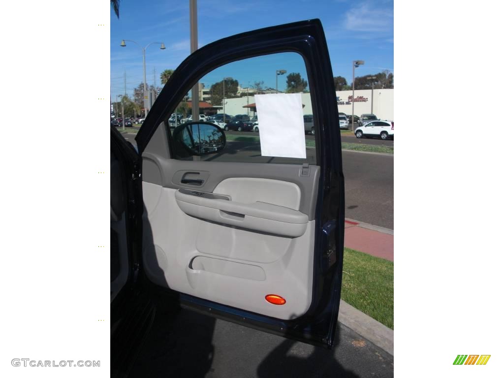 2008 Tahoe LS - Dark Blue Metallic / Light Titanium/Dark Titanium photo #42