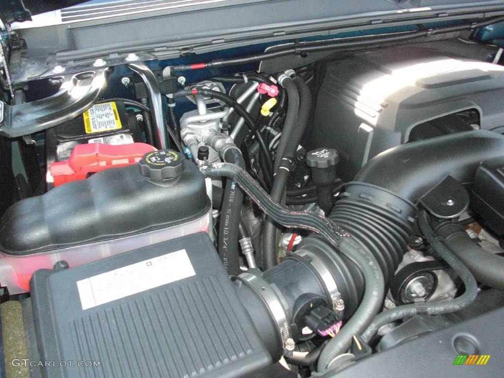 2008 Tahoe LS - Dark Blue Metallic / Light Titanium/Dark Titanium photo #43