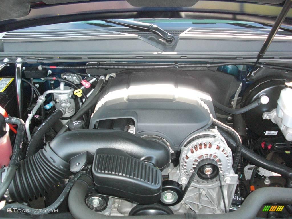 2008 Tahoe LS - Dark Blue Metallic / Light Titanium/Dark Titanium photo #44