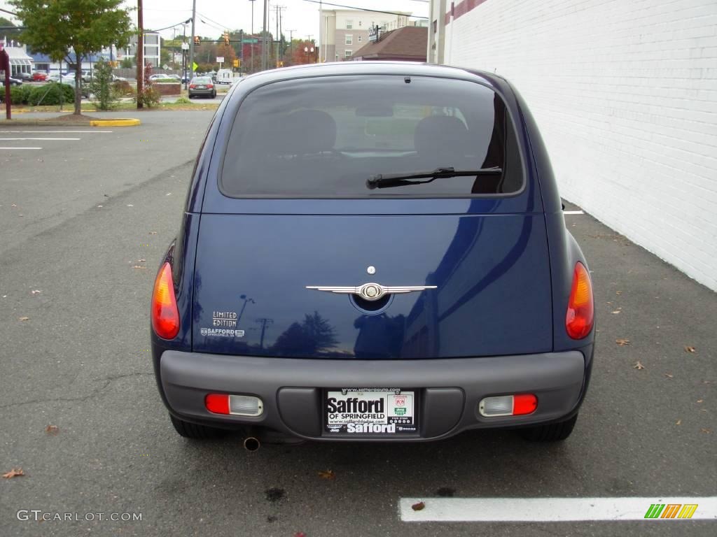 2002 PT Cruiser Limited - Patriot Blue Pearlcoat / Gray photo #4