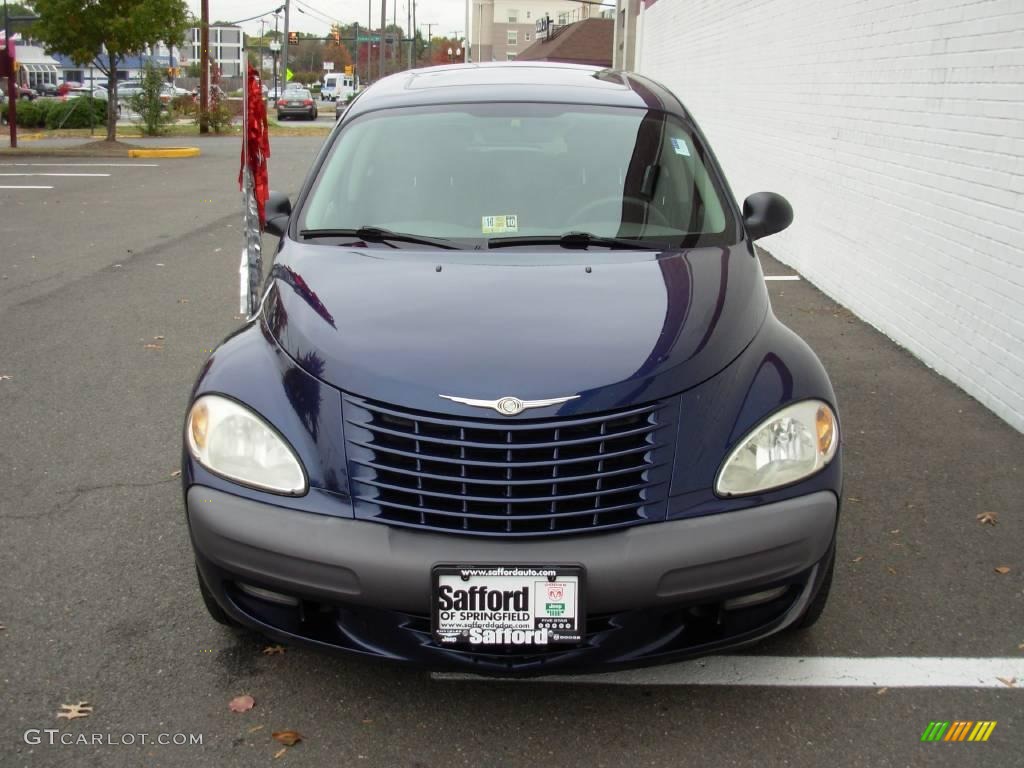 2002 PT Cruiser Limited - Patriot Blue Pearlcoat / Gray photo #8
