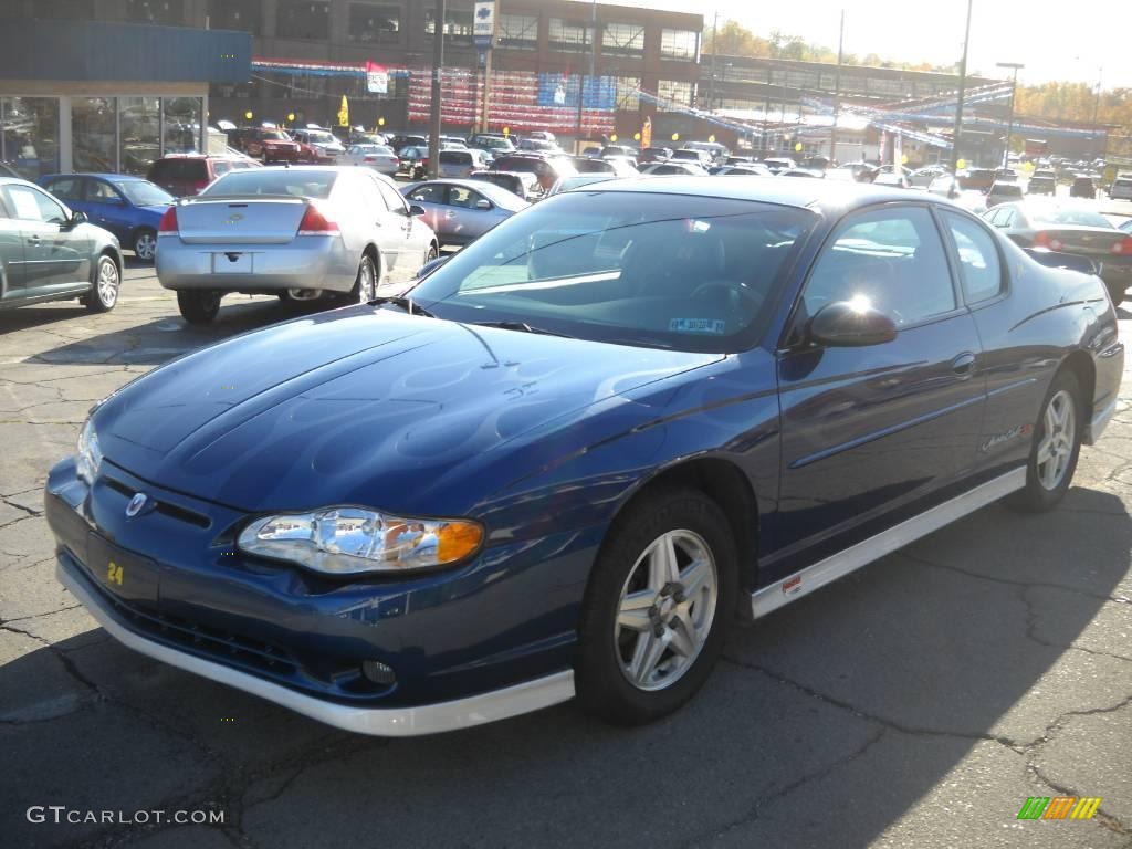 2003 Monte Carlo SS Jeff Gordon Signature Edition - Superior Blue Metallic / Ebony Black photo #17