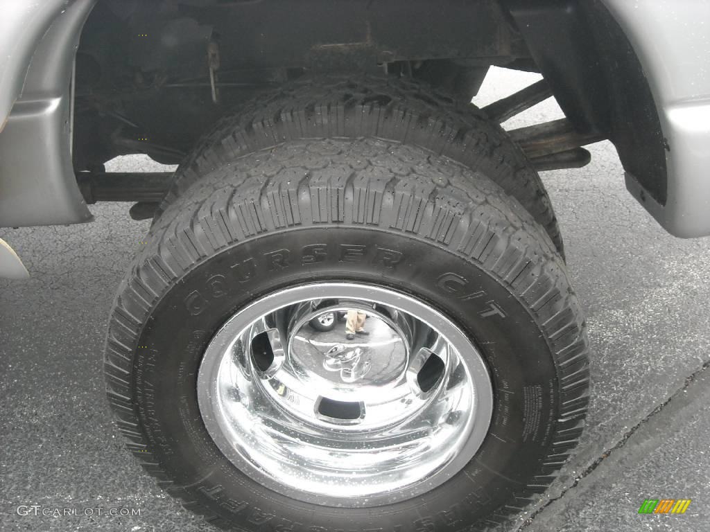 2004 Ram 3500 SLT Quad Cab 4x4 Dually - Bright Silver Metallic / Dark Slate Gray photo #8
