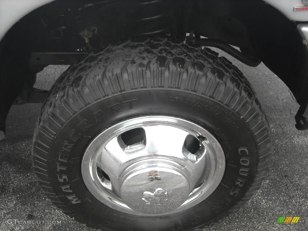 2004 Ram 3500 SLT Quad Cab 4x4 Dually - Bright Silver Metallic / Dark Slate Gray photo #10