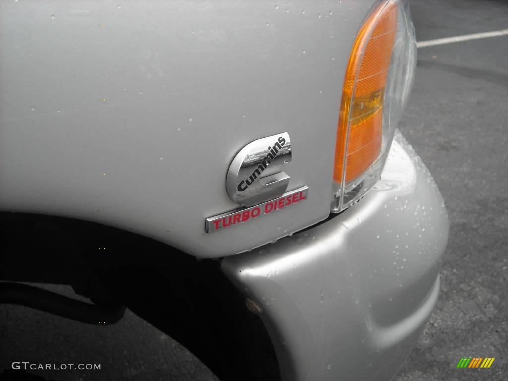 2004 Ram 3500 SLT Quad Cab 4x4 Dually - Bright Silver Metallic / Dark Slate Gray photo #11