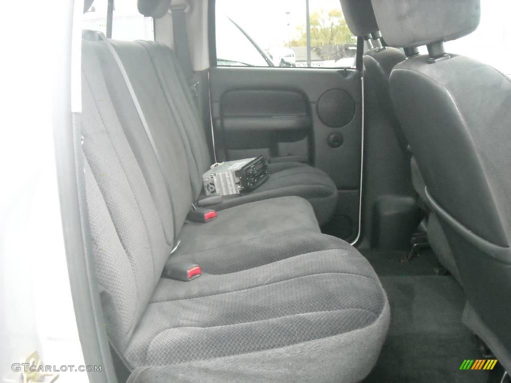 2004 Ram 3500 SLT Quad Cab 4x4 Dually - Bright Silver Metallic / Dark Slate Gray photo #12