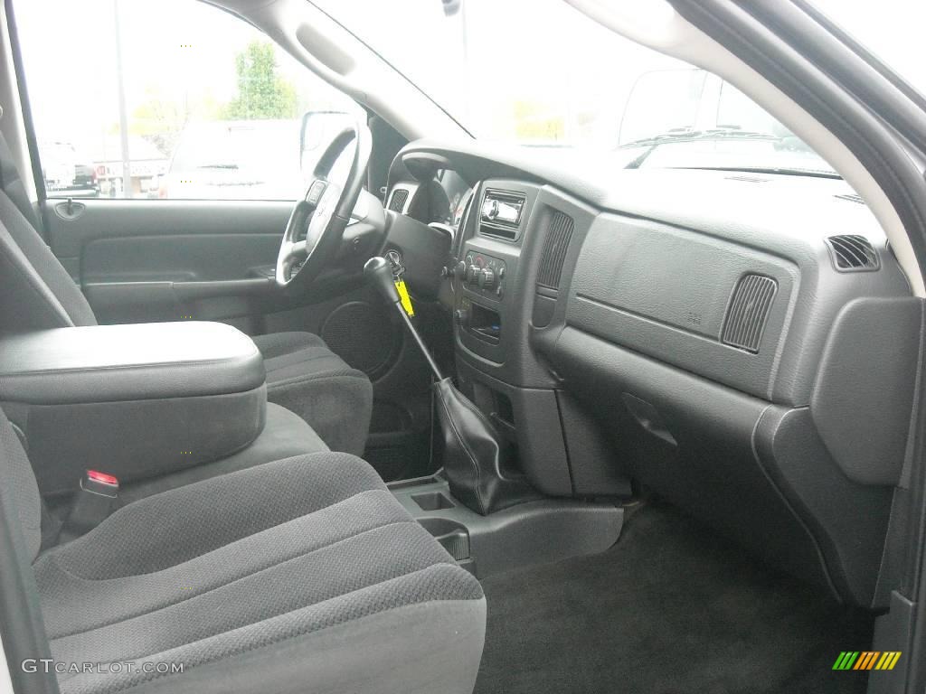 2004 Ram 3500 SLT Quad Cab 4x4 Dually - Bright Silver Metallic / Dark Slate Gray photo #13