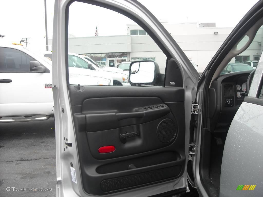 2004 Ram 3500 SLT Quad Cab 4x4 Dually - Bright Silver Metallic / Dark Slate Gray photo #15