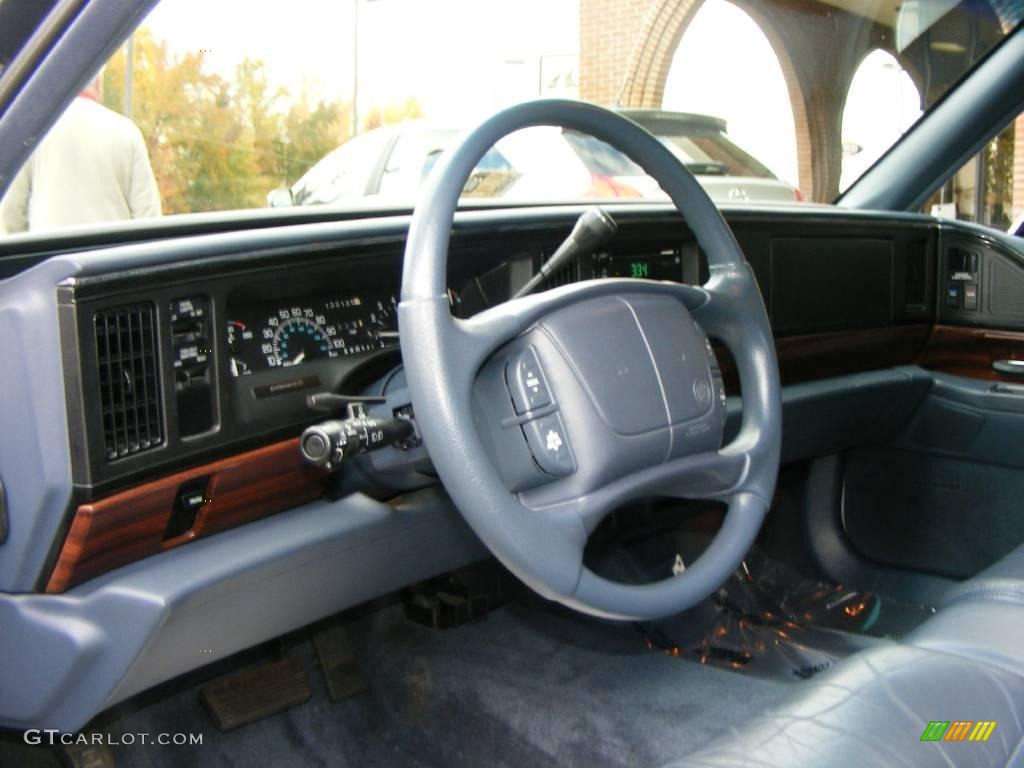 1998 LeSabre Limited - Bright White / Medium Blue photo #5