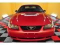 1999 Laser Red Metallic Ford Mustang GT Convertible  photo #2