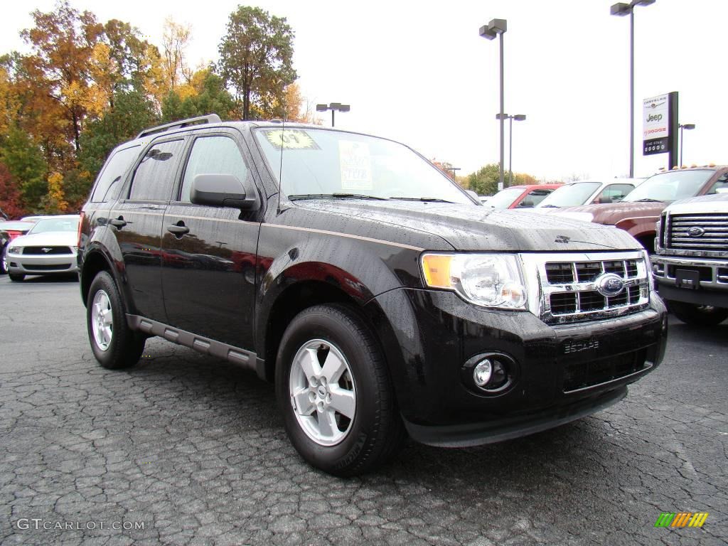 2009 Escape XLT - Black / Stone photo #1